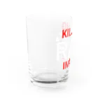 猫寝きき。のお店。のKILLING IMAGE Water Glass :left