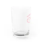 ツチノコマーチのツチノコちゃん★ピンク★ Water Glass :left