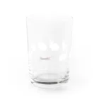 めんふぃすの白うさぎ Water Glass :left