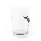 池田早秋のクジラA Water Glass :left