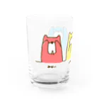 カトユリのクマー３ナイ運動。 Water Glass :left