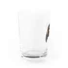 ろらのキャバリアショップの鼻水垂れ犬 Water Glass :left