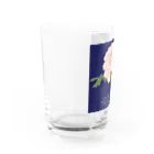 Mutsumi T shopの牡丹花 / 詩篇51:17 Water Glass :left