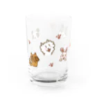 CAFE O MILKのいろんな動物せいぞろい Water Glass :left