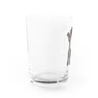 白雪Rのきじとら猫 Water Glass :left