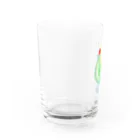 わおさきのクリームソーダ Water Glass :left