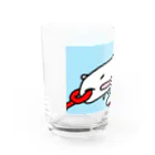 ダイナマイト87ねこ大商会のカニマッサージをうけるねこです Water Glass :left