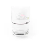 エトピリカのはりねずみのおさんぽ Water Glass :left