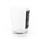 レッドムーンのneo girl Water Glass :left