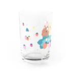 大賀一五の店のイチゴたべ隊 Water Glass :left