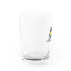 hitohana*＋α《ヒトハナ＋α》のブルーニャンパルス Water Glass :left