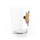 316(MIHIRO)の子亀のクサガメ Water Glass :left