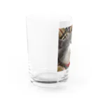 もも＆さるりーの子猫さるりー Water Glass :left