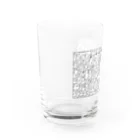 ふかづめのうさぎまみれ Water Glass :left