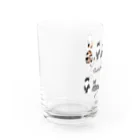 ゴシック屋↣↣ハルのカーディガンキャッツ Water Glass :left