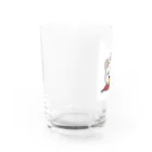 ひろねこ号＠LINEスタンプ販売中のウサボー Water Glass :left