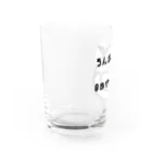 ダイナマイト87ねこ大商会のうんのよさ +8 Water Glass :left