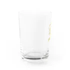 あんかけワークスのうまい飲みもんが入っとる　イエロー Water Glass :left