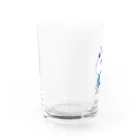 パパンがパンダ！【公式】のぱぱとのさま Water Glass :left