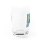 onigiri_sakiの白目ぷくぷく魚くん Water Glass :left