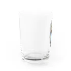 ゆんぴー@豆絞り協会のひとの豆絞りシリーズ Water Glass :left