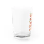 カネコネコのブタさん百面相 Water Glass :left