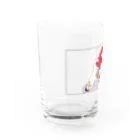 kaniのスケーターふわ子さん Water Glass :left