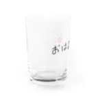 P.Malikaの「あさいちばんに」グラス Water Glass :left