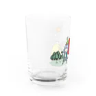 ほっかむねこ屋（アトリエほっかむ）の大きないちご（歩いて運ぶ編） Water Glass :left