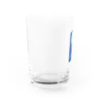 窓枠のお店の窓枠から見る月 Water Glass :left