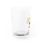 いっつ　あ　すもーるわーるどのひきこモルディブ Water Glass :left