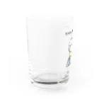 BEERKICHI(ビアキチ)の手洗いうがいが大事(手描き) グラス Water Glass :left