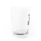 ダイナマイト87ねこ大商会の正義の味方にゃんだー１号 Water Glass :left