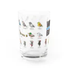 すたじお ワグテイルの野鳥連合（大きめ野鳥の支部） Water Glass :left