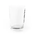 風天工房の賭博師（黒） Water Glass :left
