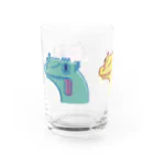 爬虫類グッズ メッサヌンサ - M.R.SのPOPクレス Water Glass :left
