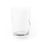ホットなアイスのとけそうなねこ Water Glass :left