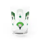 アピィ☘️文学少女人形Vtuberのグラス（BARクローバー） Water Glass :left