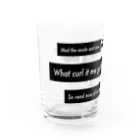 EASELのMeans I think so too. Water Glass :left