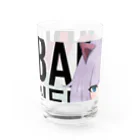 松や SUZURI店のBAD GRIL NEKOMATAのグッズ Water Glass :left