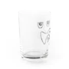 生漫DAYグッズの久保画伯のグラス Water Glass :left