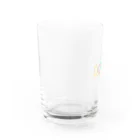 ManiManiのLOVE(透明) Water Glass :left