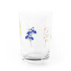 hugのフラワーグラス Water Glass :left