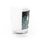 mannenRouの岬森のウサギ Water Glass :left