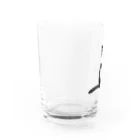 CUROGNACのハトちゃんこっち向いて Water Glass :left