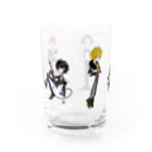 芥子菜のsuits Water Glass :left