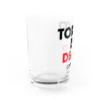 NIPPON DESIGNのTOKYO iS DEAD  COVID-19 Water Glass :left