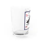 G-HERRINGのサクラマス！礼文島（SAKURAMASU；桜鱒）あらゆる生命たちへ感謝をささげます。 Water Glass :left