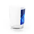 もげしゃんの紫陽花 Water Glass :left