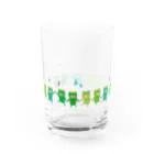 おばけ商店のおばけグラス＜河童のラインダンス＞ Water Glass :left